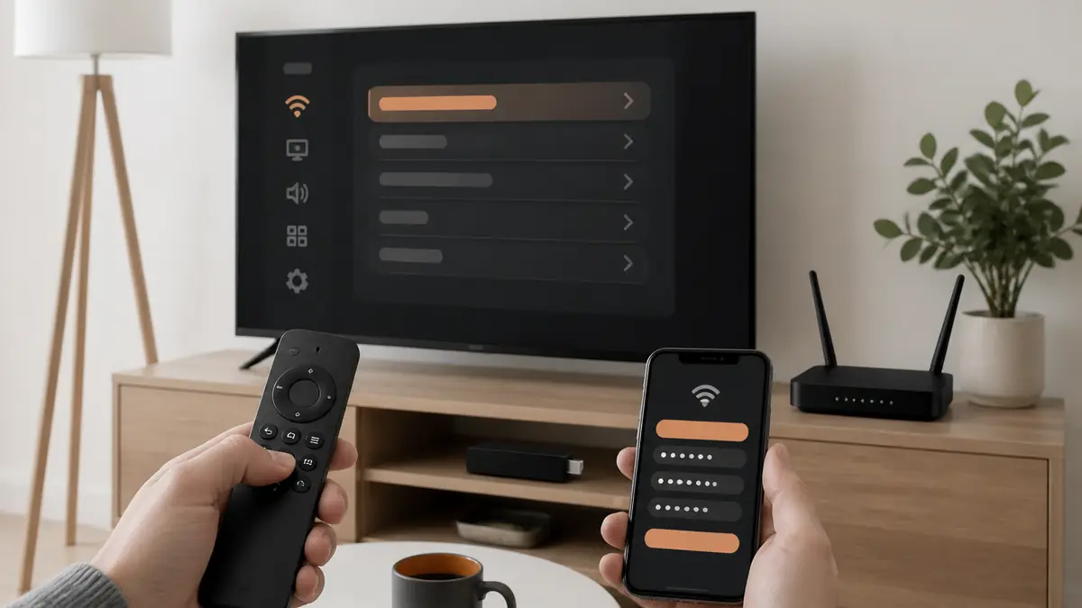 Installer l’IPTV sur Fire TV Stick avec une télécommande et une connexion Wi-Fi