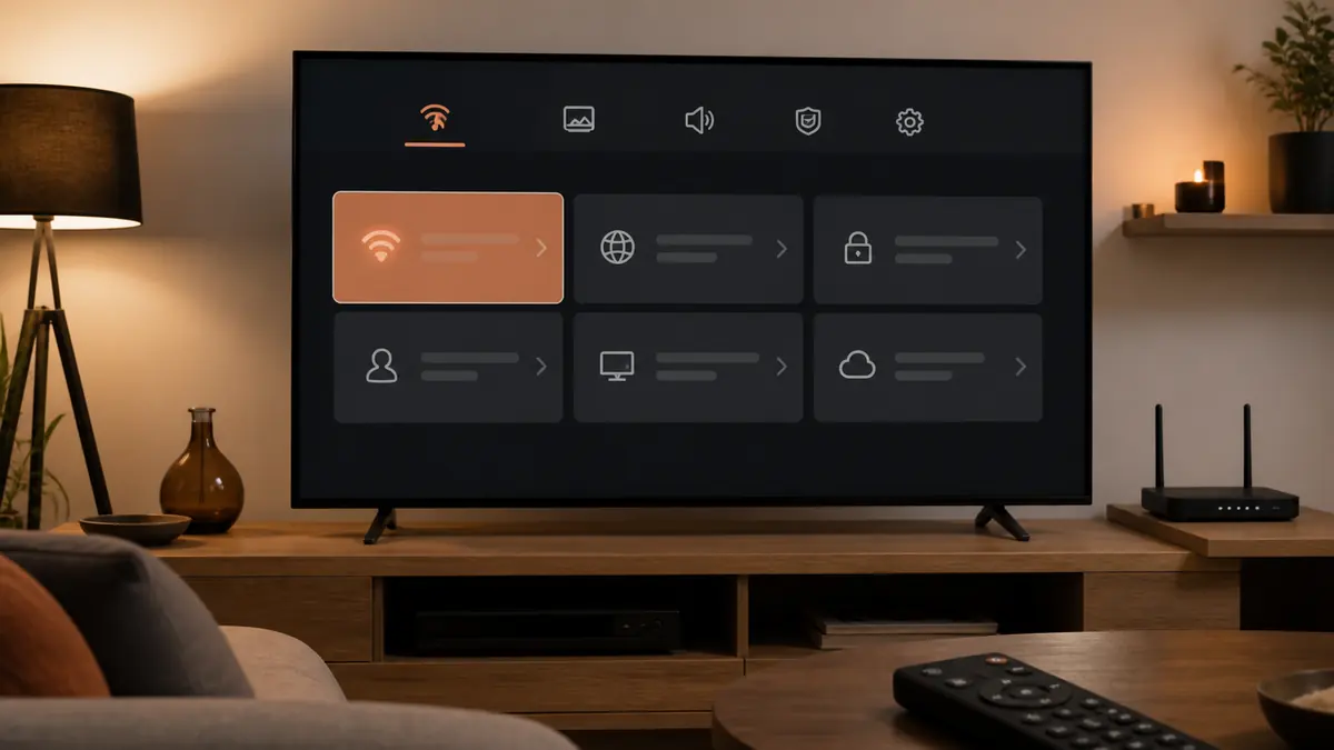 Configuration IPTV sur Smart TV Samsung et LG avec connexion Wi-Fi